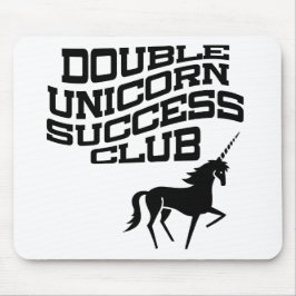 Double Unicorn Success Club Mousepad Muismat