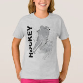 Double Vision Girls Hockey T-shirt (Voorkant)
