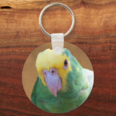 Double Yellow Headed Amazon Sleutelhanger (Voorkant)