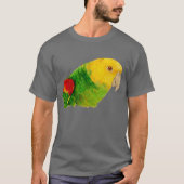 Double Yellow Headed Amazon T-shirt (Voorkant)