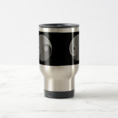 Double Yin Yang Aluminium Travel Mug Reisbeker (Center)