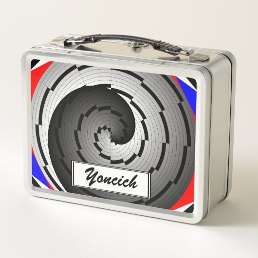 Double Yin Yang Spiral van Kenneth Yoncich (Achterkant)