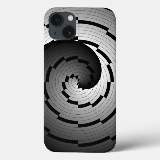 Double Yin Yang Spiral van Kenneth Yoncich Case-Mate iPhone Case (Achterkant)