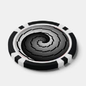 Double Yin Yang Spiral van Kenneth Yoncich Pokerchips (Enkel)