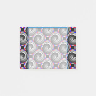 Double Yin Yang Spiral van Kenneth Yoncich Post-it® Notes