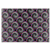 Double Yin Yang Spiral van Kenneth Yoncich Snijplank (Voorkant)