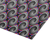 Double Yin Yang Spiral van Kenneth Yoncich Snijplank (Hoek)
