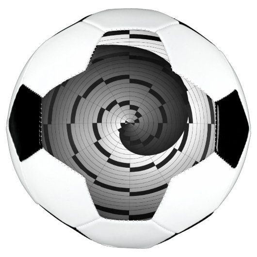 Double Yin Yang Spiral Voetbal (Gedraaid)