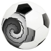 Double Yin Yang Spiral Voetbal (Drie kwart)