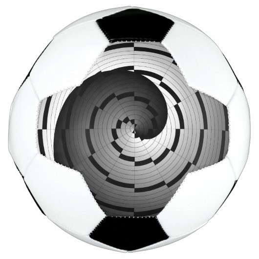 Double Yin Yang Spiral Voetbal (Voorkant)