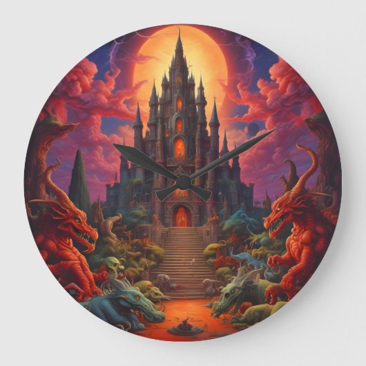 Double Your Dragon Fantasy Final Grote Klok (Voorkant)