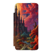 Double Your Dragon Fantasy Final Incipio iPhone Portemonnee Hoesje (Voorkant Agenda)