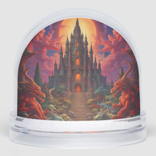 Double Your Dragon Fantasy Final Sneeuwbol (Voorkant)