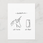 Doubledenk Briefkaart (Voorkant)