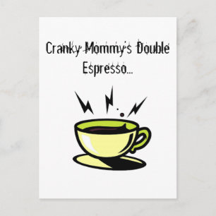 Doubler Espresso Soccer Post Card van mama Briefkaart
