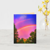 DOUBLERAINBOW HELDER WENSKAART KAART (Gele Bloem)