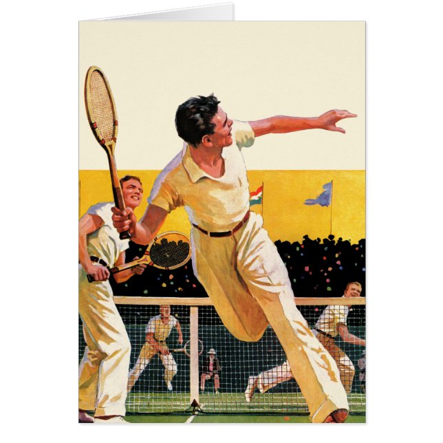 Doubles Tennis Match (Voorkant)