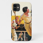 Doubles Tennis Match Case-Mate iPhone Case (Achterkant)
