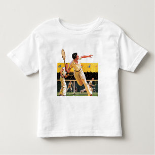 Doubles Tennis Match Kinder Shirts
