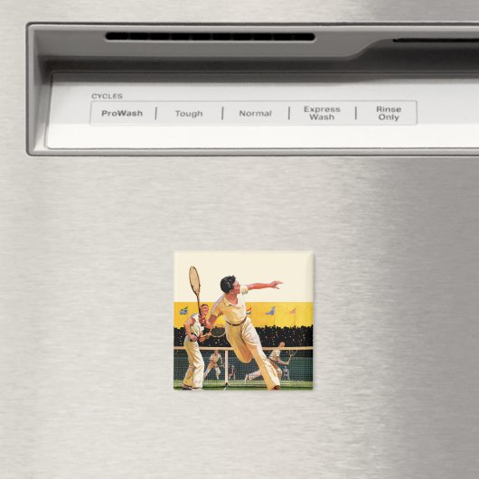 Doubles Tennis Match Magneet (Insitu (Vaatwasser))