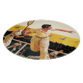 Doubles Tennis Match Snijplank (Hoek)