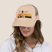 Doubles Tennis Match Trucker Pet (In situ)