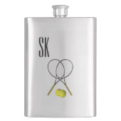 Doubles Tennis Monogram Flacon (Voorkant)