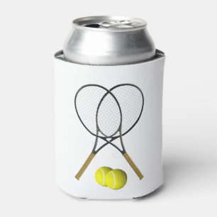 Doubles Tennis Sport Theme Blikjeskoeler