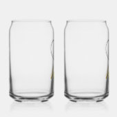 Doubles Tennis Sport Theme Blikvorm Glas (Rechts)