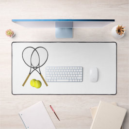 Doubles Tennis Sport Theme Bureaumat