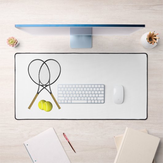 Doubles Tennis Sport Theme Bureaumat (Kantoor 1)