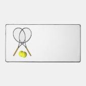 Doubles Tennis Sport Theme Bureaumat (Voorkant)