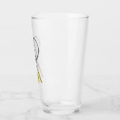 Doubles Tennis Sport Theme Glas (Links)