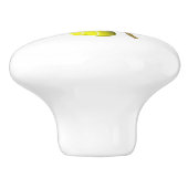 Doubles Tennis Sport Theme Keramische Knop (Zijkant)