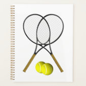 Doubles Tennis Sport Theme Planner (Voorkant)