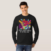 Doubles Your Chances Of Getting Laid Bisexual Prid T-shirt (Voorkant volledig)
