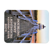 Doubling Point Lighthouse, Arrowsic Island Magneet (Horizontaal)