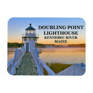 Doubling Point Lighthouse, Arrowsic Island Magneet