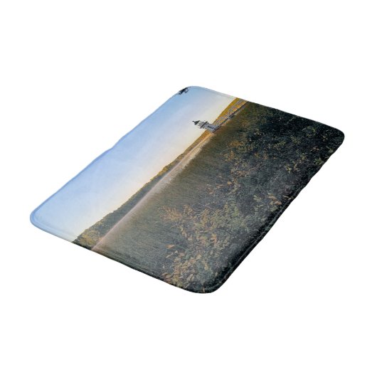 Doubling Point Lighthouse, Arrowsic Island Maine Badmat (Gekanteld)