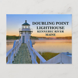 Doubling Point Lighthouse, Maine Briefkaart