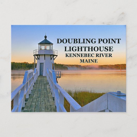Doubling Point Lighthouse, Maine Briefkaart (Voorkant)