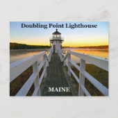 Doubling Point Lighthouse, Maine Briefkaart (Voorkant)
