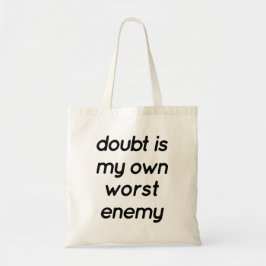 Doubt Canvas tas