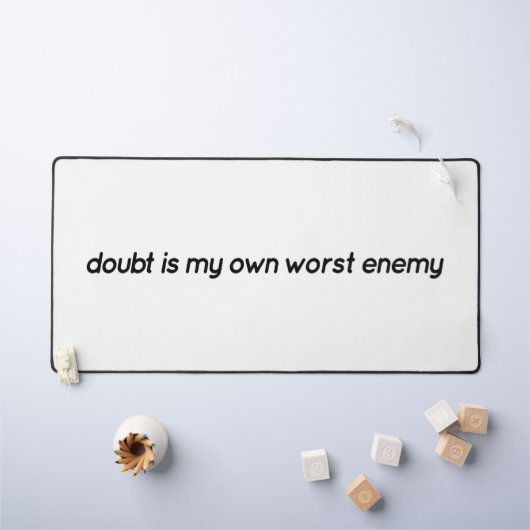 Doubt Desk Mat (Kindertafel)