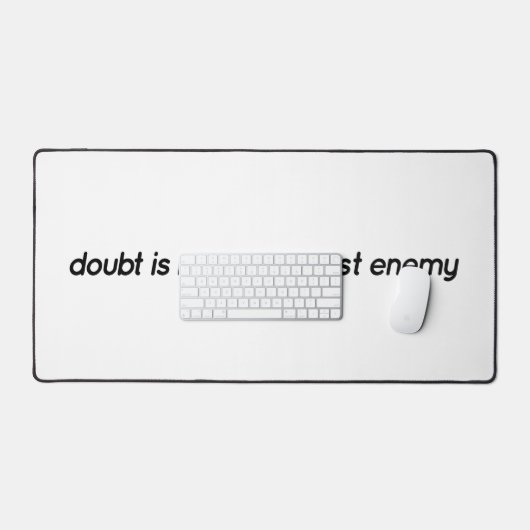 Doubt Desk Mat (Keyboard & Muis)