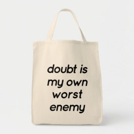 Doubt Grocery Canvas tas