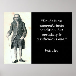 Doubt - kunstdrukken poster