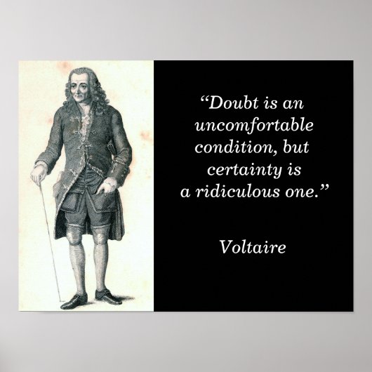 Doubt - kunstdrukken poster (Voorkant)