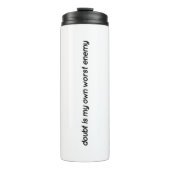 Doubt Thermal Tumbler Thermosbeker (Voorkant)