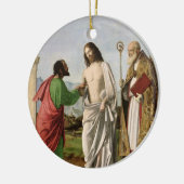 Doubting Thomas with St. Magnus, c.1504-05 Keramisch Ornament (Links)
